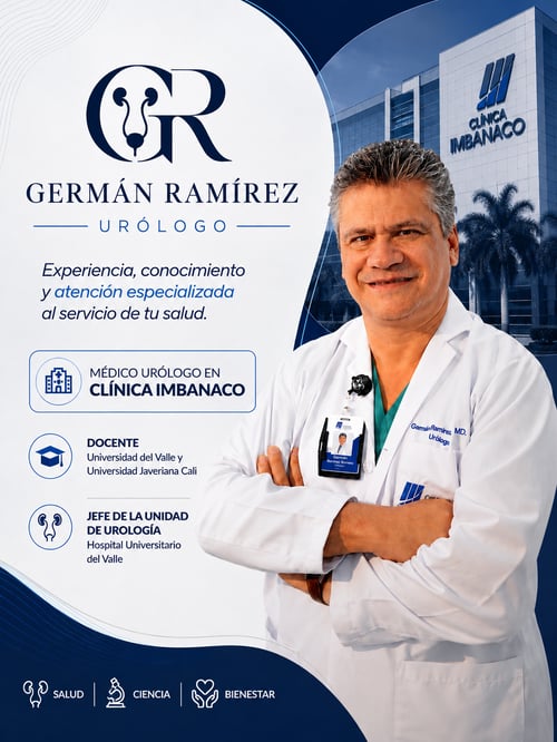 German Ramirez Urologo Cali Colombia, Imbanaco, Urologia, Calculos renales, urologia femenina
